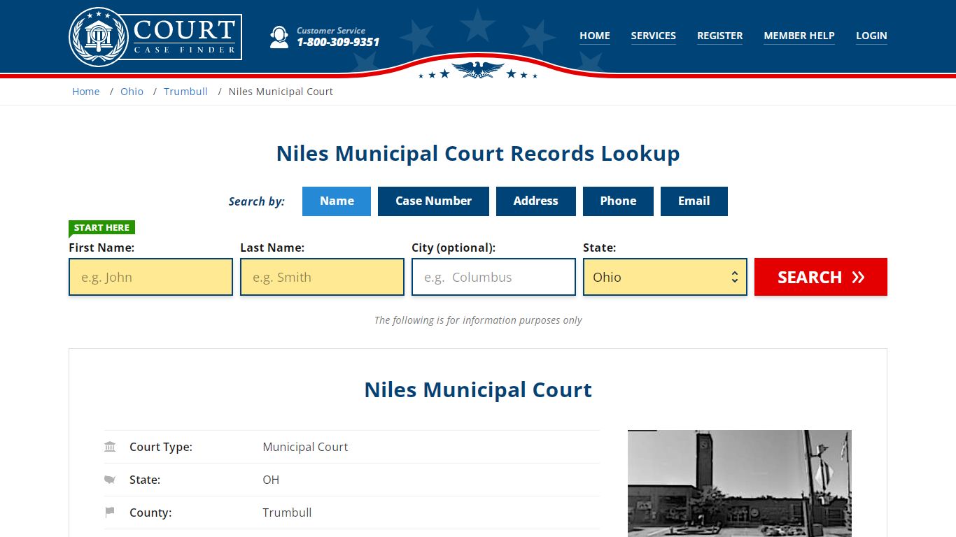 Niles Municipal Court Records | Niles, Trumbull County, OH Court Case ...